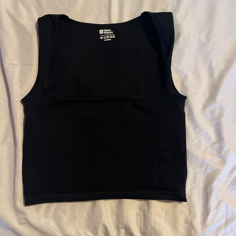 small black crop top